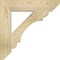 Ekena Millwork Olympic Slat Rough Sawn Bracket, Douglas Fir, 4"W x 22"D x 22"H BKT04X22X22OLY06RDF - alternate 4